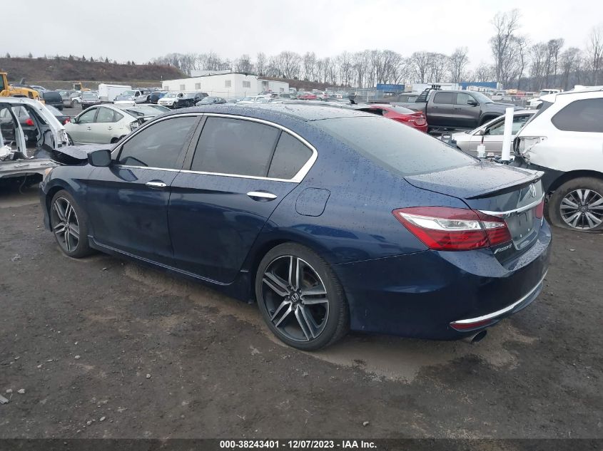 2017 Honda Accord Sport Se VIN: 1HGCR2F10HA073861 Lot: 40549930