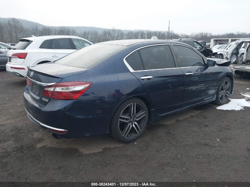 2017 Honda Accord Sport Se VIN: 1HGCR2F10HA073861 Lot: 40549930