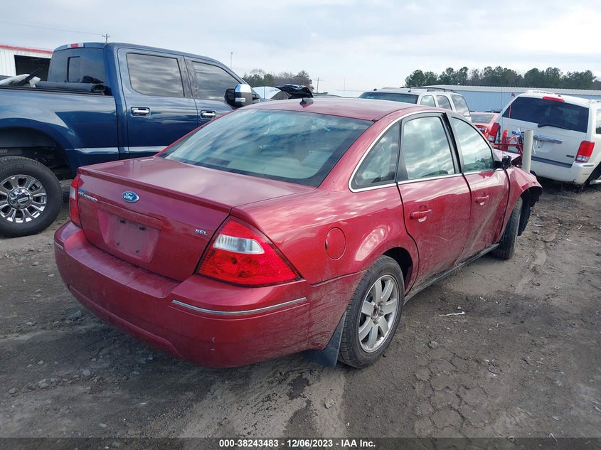 2007 Ford Five Hundred Sel VIN: 1FAHP24197G161628 Lot: 38243483