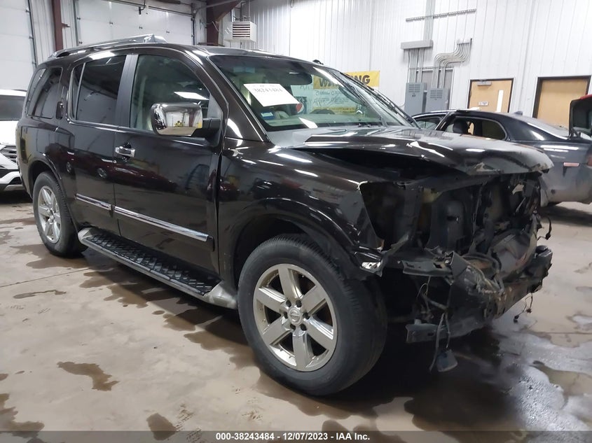 2012 Nissan Armada Platinum VIN: 5N1AA0NE0CN616239 Lot: 38243484