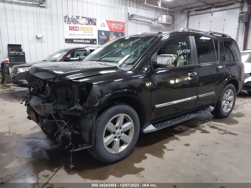 2012 Nissan Armada Platinum VIN: 5N1AA0NE0CN616239 Lot: 38243484