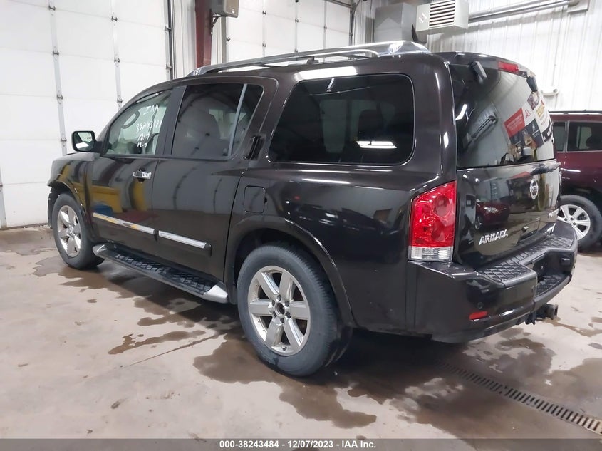2012 Nissan Armada Platinum VIN: 5N1AA0NE0CN616239 Lot: 38243484