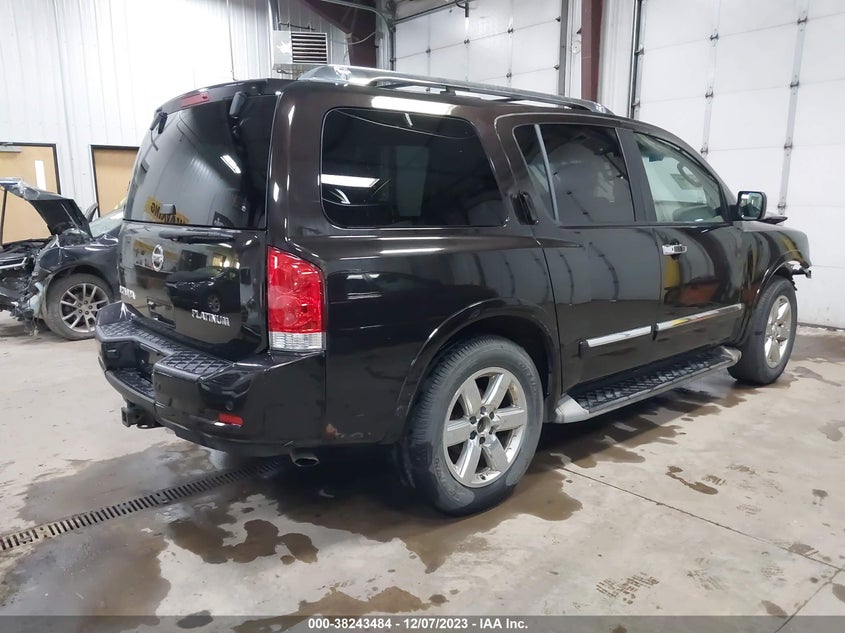 2012 Nissan Armada Platinum VIN: 5N1AA0NE0CN616239 Lot: 38243484