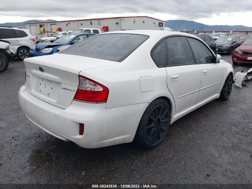 2008 Subaru Legacy 2.5I VIN: 4S3BL616487225627 Lot: 38243535