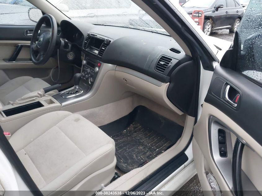 2008 Subaru Legacy 2.5I VIN: 4S3BL616487225627 Lot: 38243535