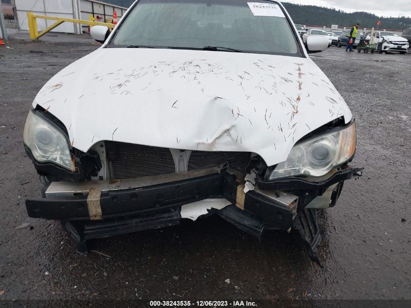 2008 Subaru Legacy 2.5I VIN: 4S3BL616487225627 Lot: 38243535