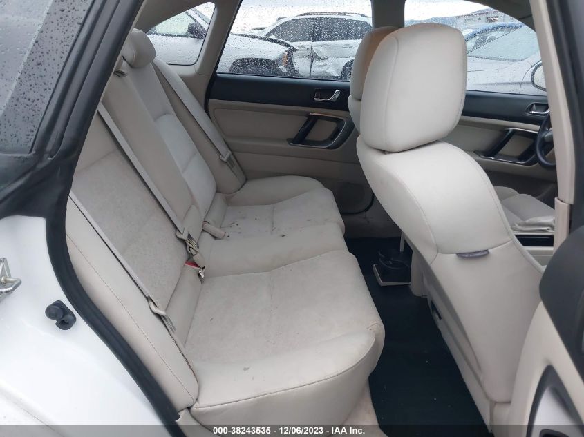 2008 Subaru Legacy 2.5I VIN: 4S3BL616487225627 Lot: 38243535