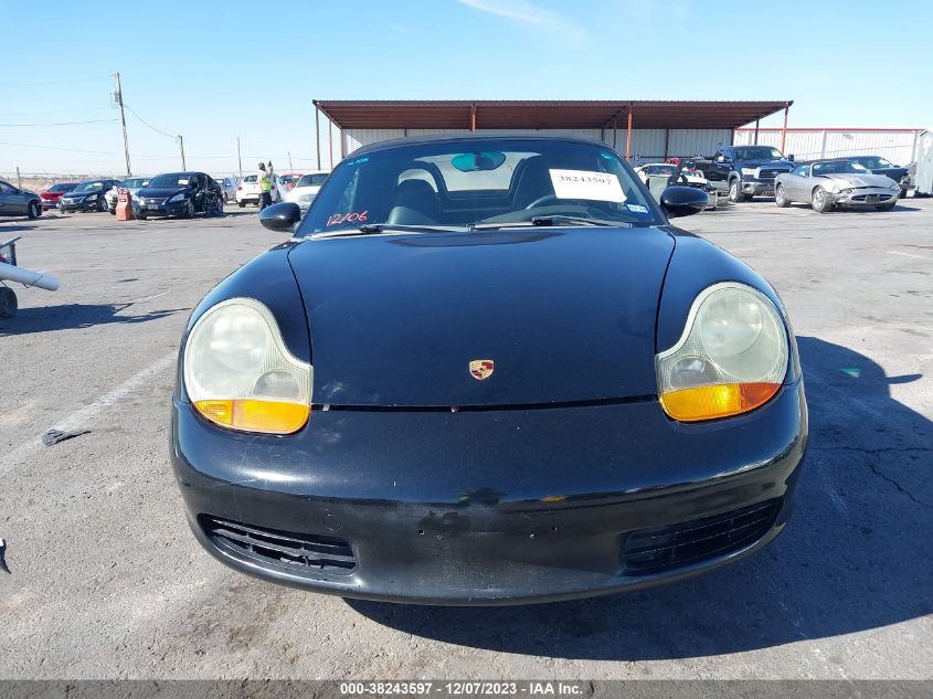 2002 Porsche Boxster Base (M5) VIN: WP0CA29802U620843 Lot: 38243597