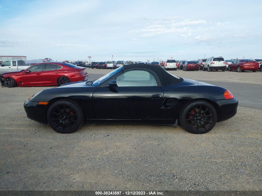 WP0CA29802U620843 2002 Porsche Boxster Base (M5)