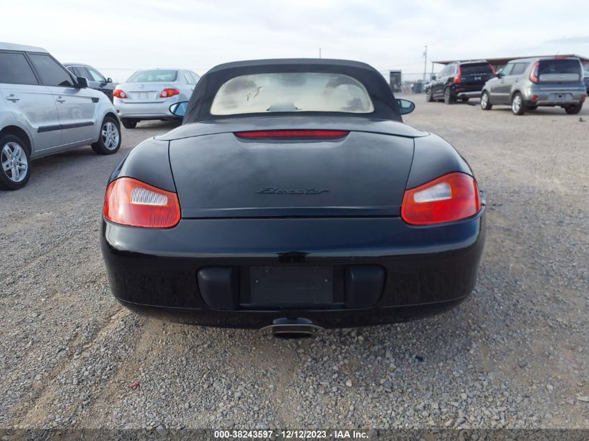 WP0CA29802U620843 2002 Porsche Boxster Base (M5)