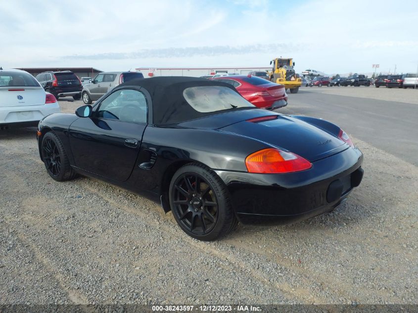 WP0CA29802U620843 2002 Porsche Boxster Base (M5)