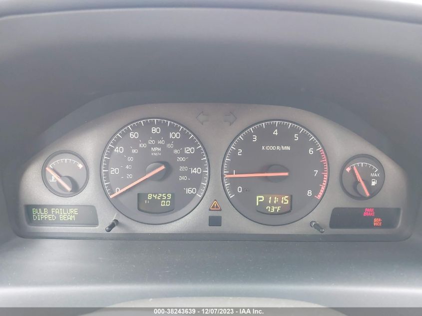 2001 Volvo S60 VIN: YV1RS58D812042146 Lot: 38243639