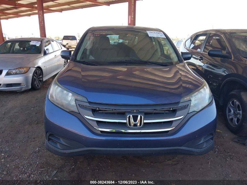 2013 Honda Cr-V Lx VIN: 2HKRM3H37DH509958 Lot: 38243684