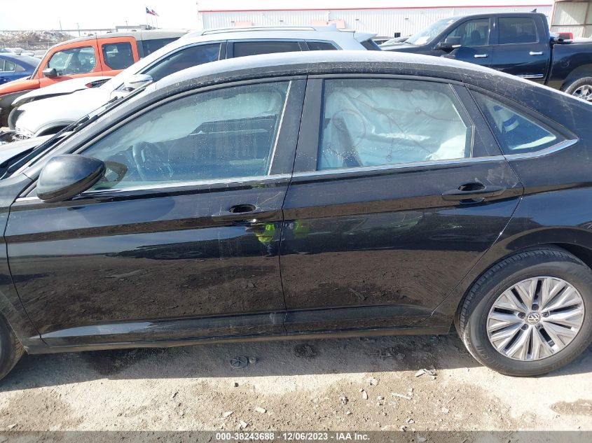 2019 Volkswagen Jetta 1.4T R-Line/1.4T S/1.4T Se VIN: 3VWCB7BU4KM203115 Lot: 38243688