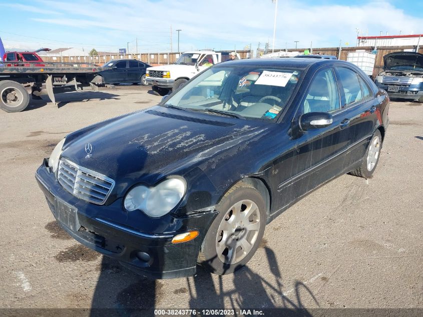 2006 Mercedes-Benz C 280 Luxury 4Matic VIN: WDBRF92H16F772105 Lot: 38243776