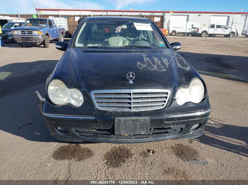 2006 Mercedes-Benz C 280 Luxury 4Matic VIN: WDBRF92H16F772105 Lot: 38243776