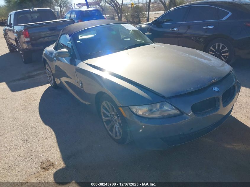 2007 BMW Z4 3.0Si VIN: 4USBU53557LX02609 Lot: 38243789