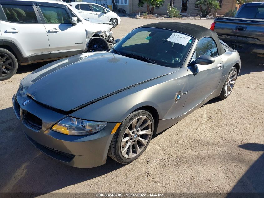 2007 BMW Z4 3.0Si VIN: 4USBU53557LX02609 Lot: 38243789