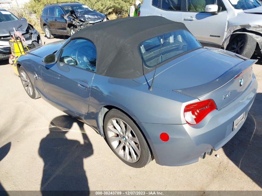 2007 BMW Z4 3.0Si VIN: 4USBU53557LX02609 Lot: 38243789