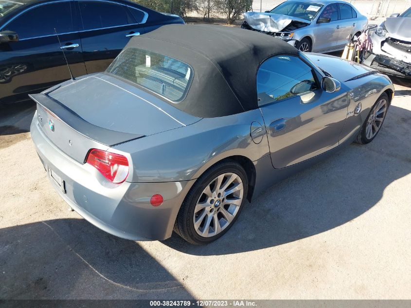 2007 BMW Z4 3.0Si VIN: 4USBU53557LX02609 Lot: 38243789