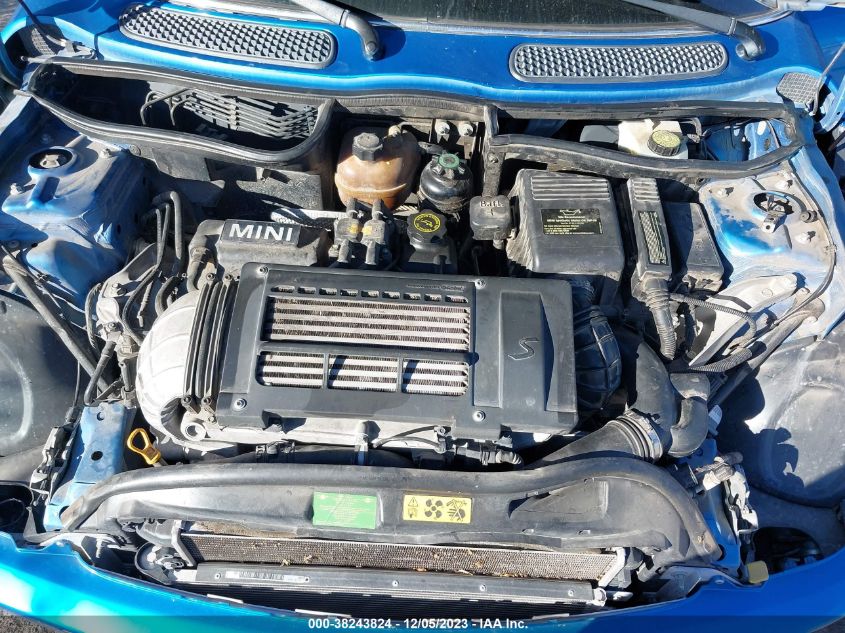 2008 Mini Cooper S S VIN: WMWRH33568TU81355 Lot: 38243824