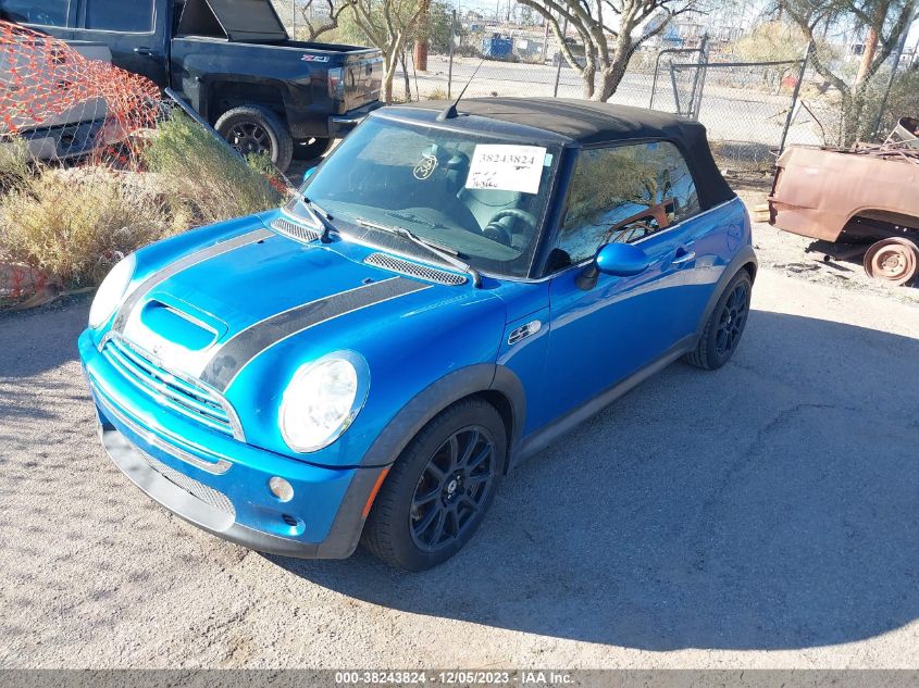 2008 Mini Cooper S S VIN: WMWRH33568TU81355 Lot: 38243824