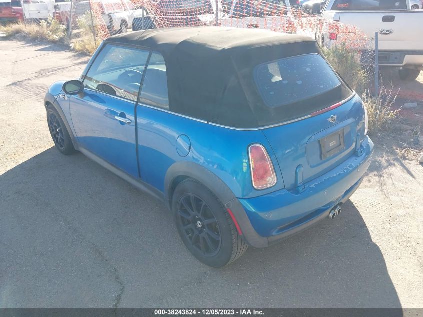 2008 Mini Cooper S S VIN: WMWRH33568TU81355 Lot: 38243824