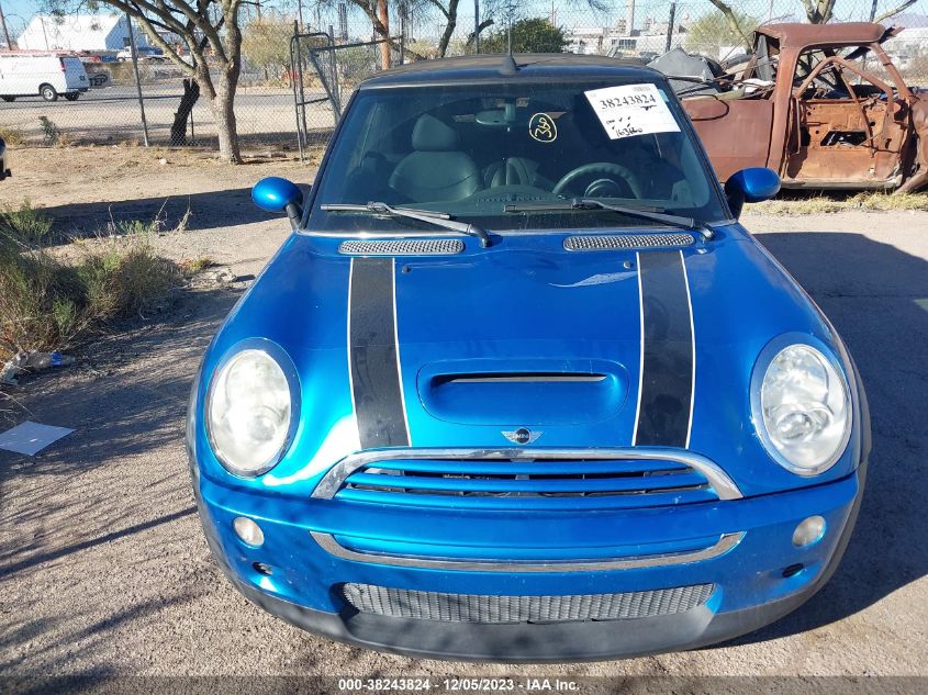 2008 Mini Cooper S S VIN: WMWRH33568TU81355 Lot: 38243824