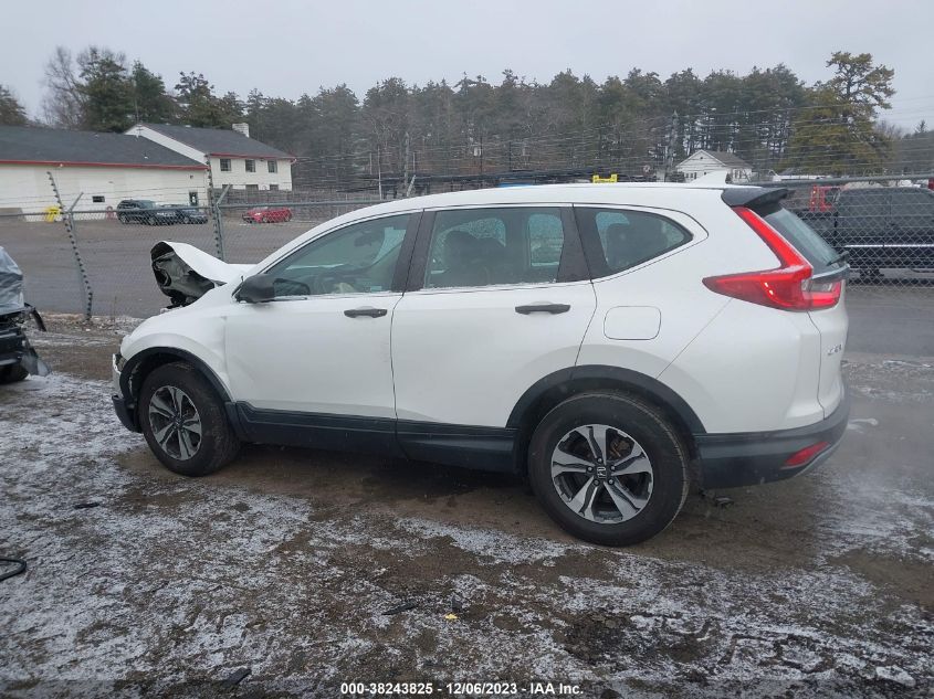 2019 Honda Cr-V Lx VIN: 2HKRW6H36KH209174 Lot: 38243825