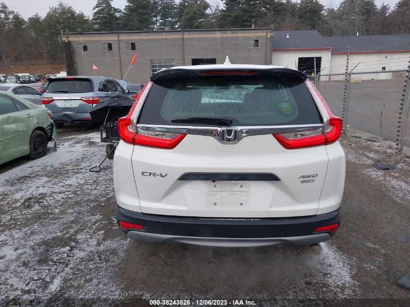 2019 Honda Cr-V Lx VIN: 2HKRW6H36KH209174 Lot: 38243825