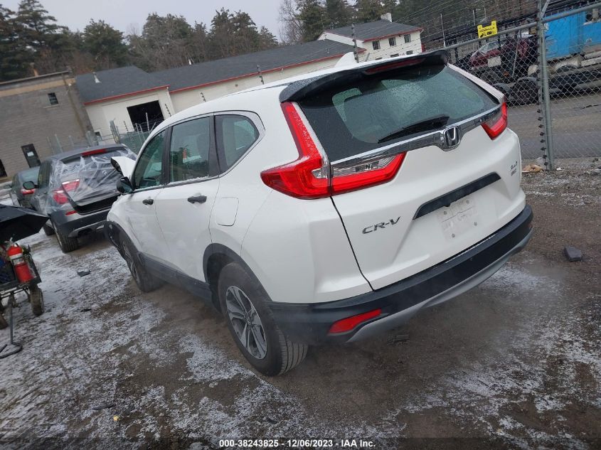 2019 Honda Cr-V Lx VIN: 2HKRW6H36KH209174 Lot: 38243825