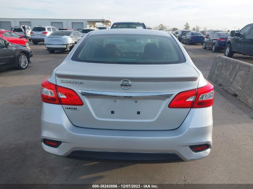 2017 Nissan Sentra S VIN: 3N1AB7AP7HY383989 Lot: 38243886