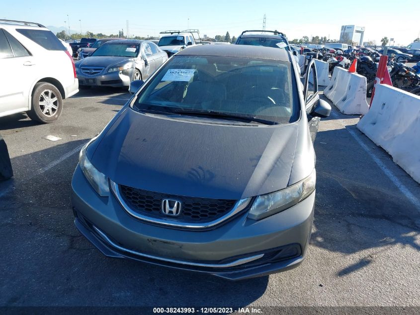 2013 Honda Civic Lx VIN: 2HGFB2F57DH301306 Lot: 38243993