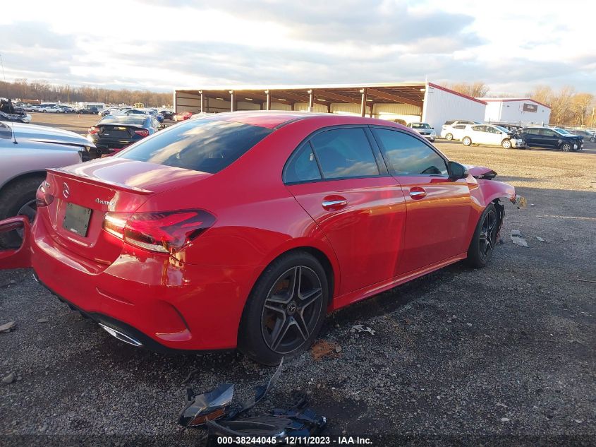 2020 Mercedes-Benz A 220 4Matic VIN: W1K3G4FB6LW044469 Lot: 38244045