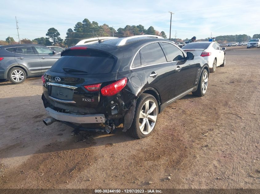 2010 Infiniti Fx50 VIN: JN8BS1MW5AM830527 Lot: 38244150