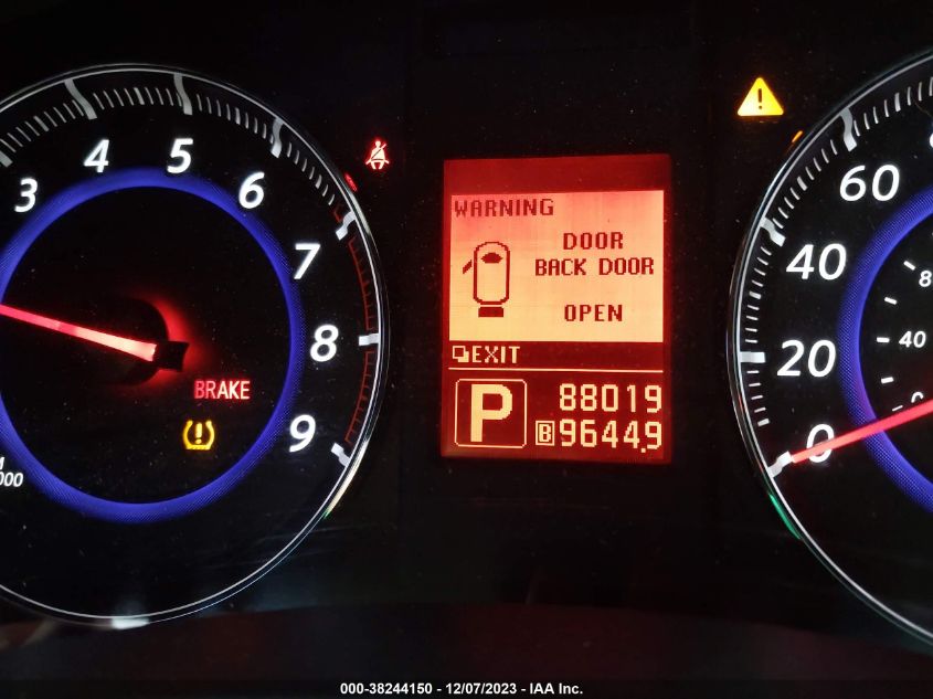 2010 Infiniti Fx50 VIN: JN8BS1MW5AM830527 Lot: 38244150