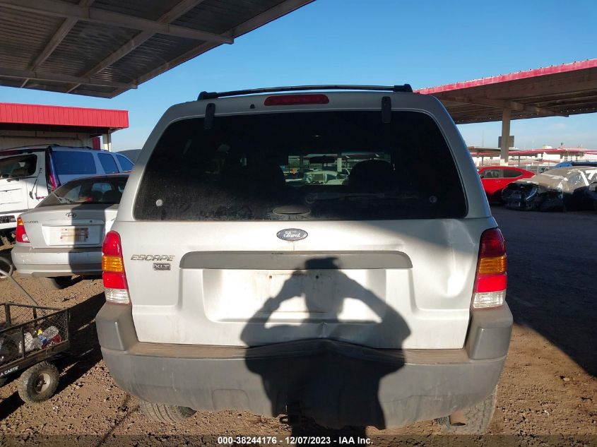 2002 Ford Escape Xlt Choice VIN: 1FMYU04122KA14771 Lot: 38244176