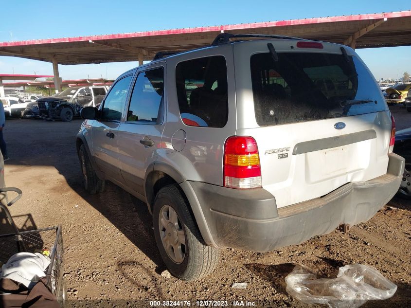 2002 Ford Escape Xlt Choice VIN: 1FMYU04122KA14771 Lot: 38244176