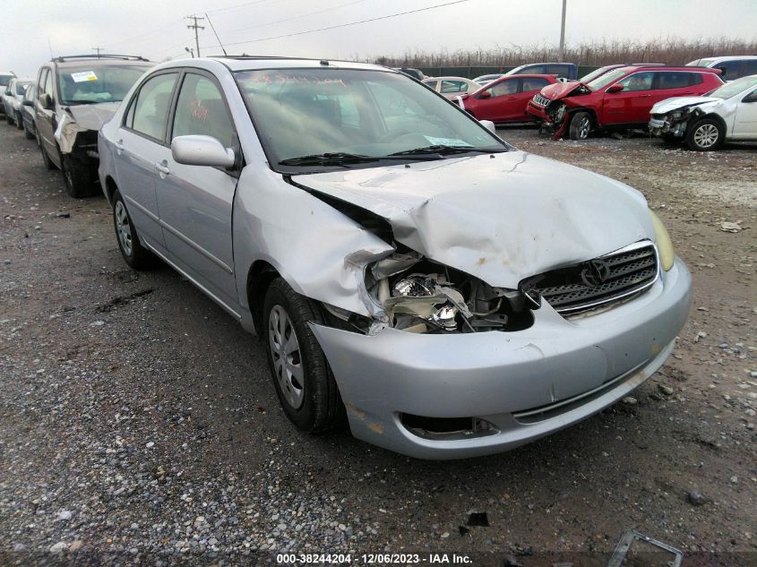 2007 Toyota Corolla Ce/Le/S VIN: 2T1BR32E67C853821 Lot: 38244204