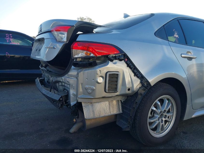 JTDEBRBE8LJ016894 2020 Toyota Corolla Hybrid Le