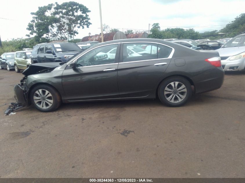 2014 Honda Accord Lx VIN: 1HGCR2F3XEA117586 Lot: 38244363