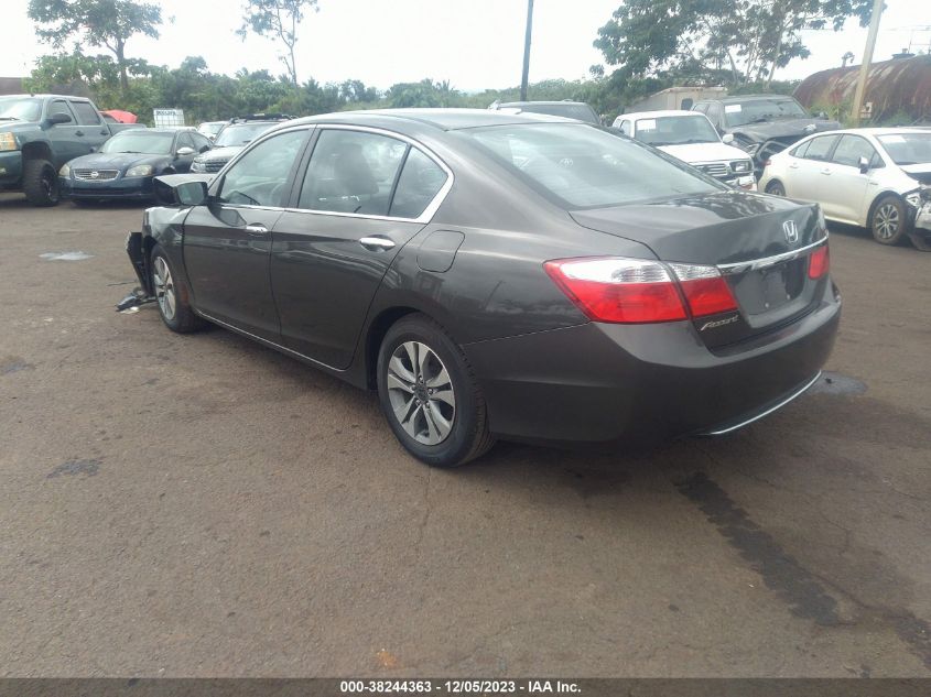 2014 Honda Accord Lx VIN: 1HGCR2F3XEA117586 Lot: 38244363