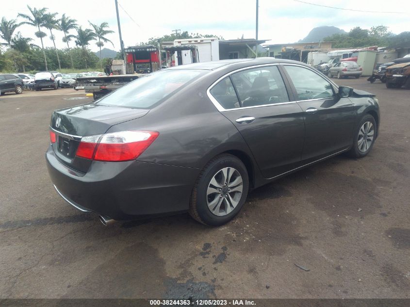 2014 Honda Accord Lx VIN: 1HGCR2F3XEA117586 Lot: 38244363