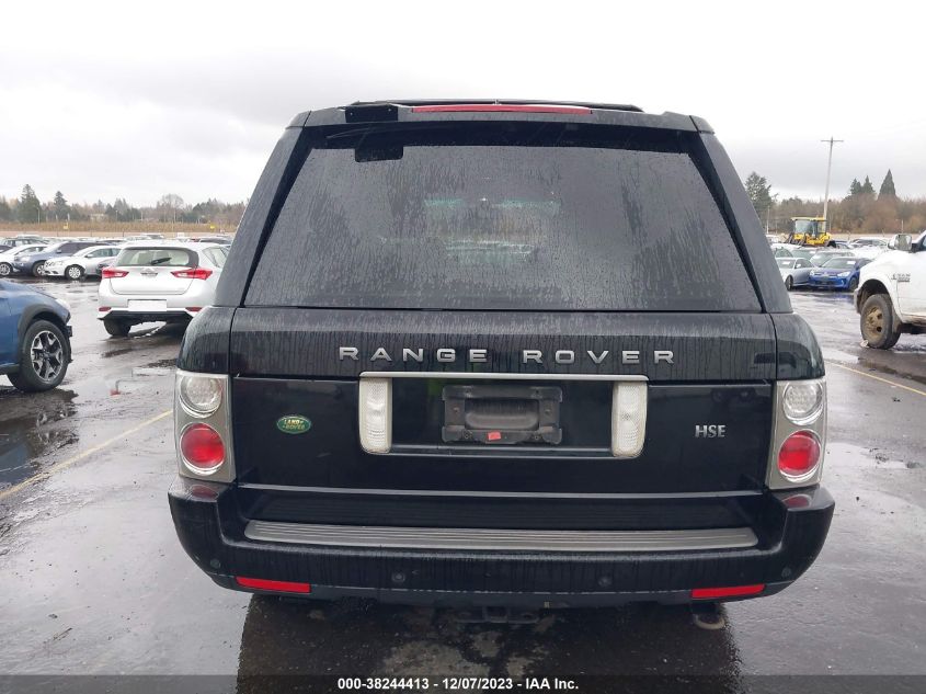 2008 Land Rover Range Rover Hse VIN: SALMF15468A266414 Lot: 38244413
