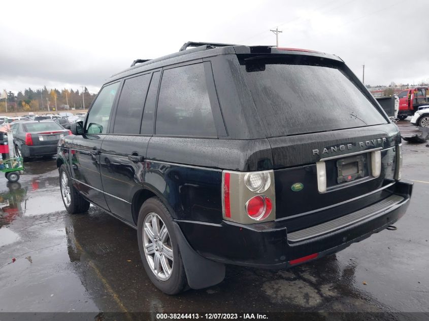 2008 Land Rover Range Rover Hse VIN: SALMF15468A266414 Lot: 38244413