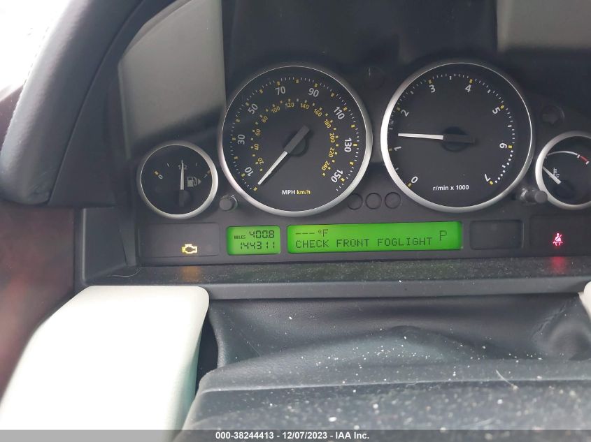 2008 Land Rover Range Rover Hse VIN: SALMF15468A266414 Lot: 38244413