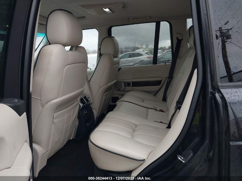 2008 Land Rover Range Rover Hse VIN: SALMF15468A266414 Lot: 38244413