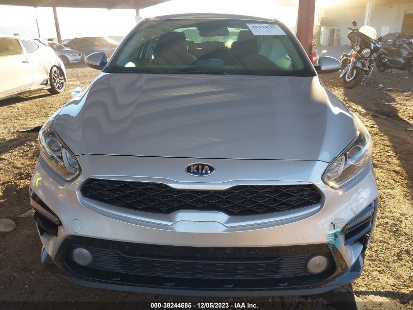 2021 Kia Forte Lxs VIN: 3KPF24ADXME347040 Lot: 38244585