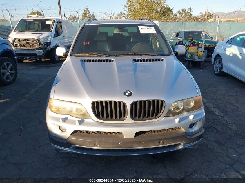 2004 BMW X5 4.8Is VIN: 5UXFA93504LE81912 Lot: 38244654