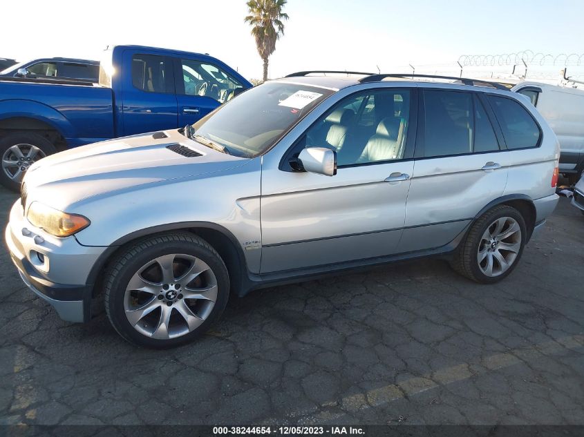 2004 BMW X5 4.8Is VIN: 5UXFA93504LE81912 Lot: 38244654